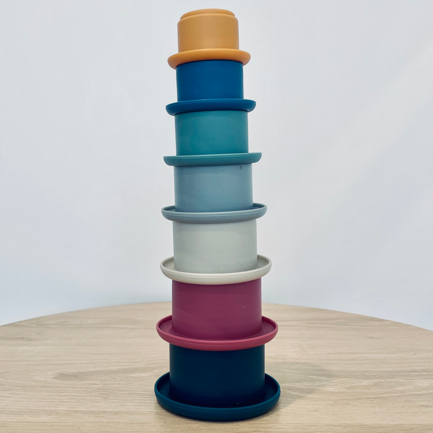 SILICONE STACKING CUPS