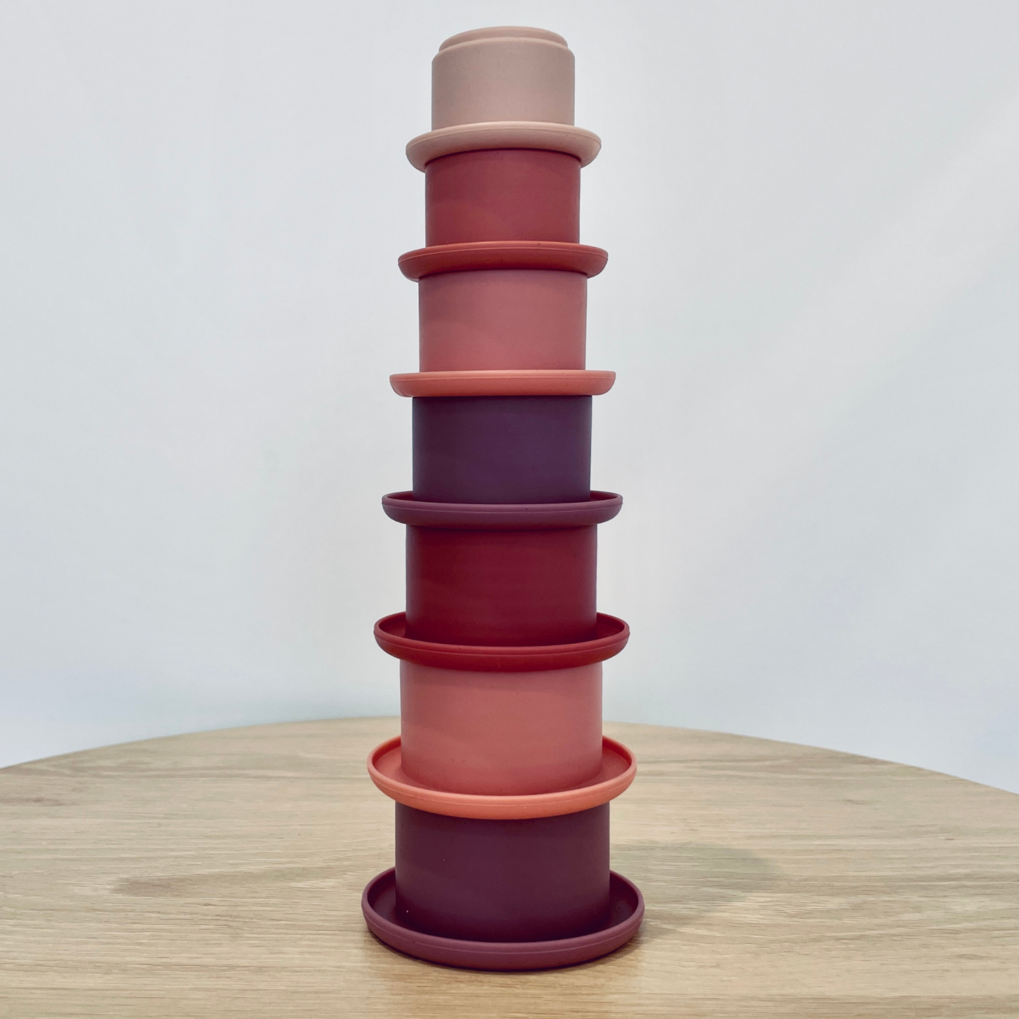 SILICONE STACKING CUPS