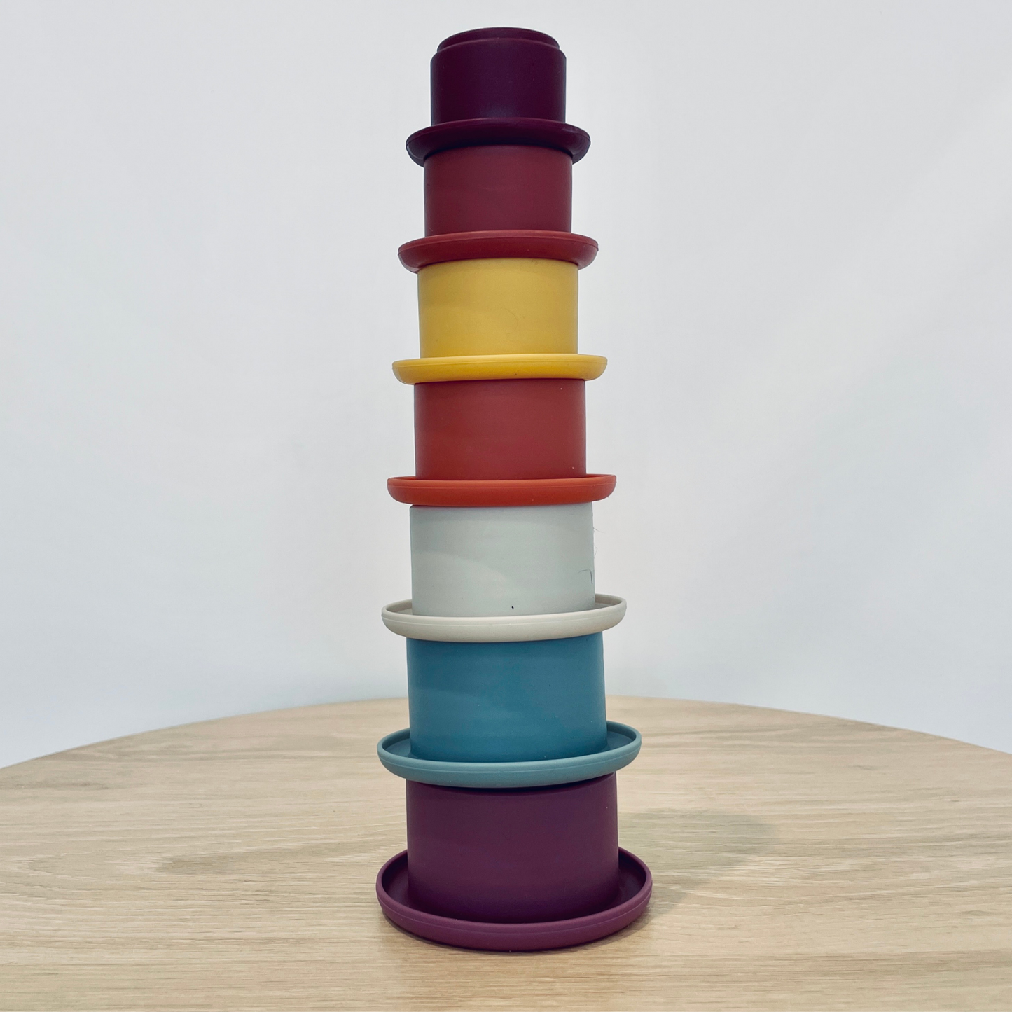 SILICONE STACKING CUPS